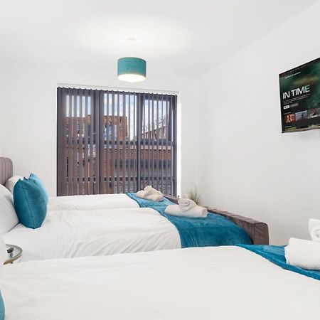 ברמינגהאם Ebra Stays - Choice Of 2 Or 3 Individual Beds - Luxury New Build Apartment ✪ City Centre, Digbeth ✓ Smart Tv'S & Large Corner Sofa - מראה חיצוני תמונה