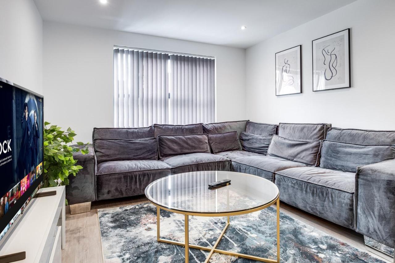 ברמינגהאם Ebra Stays - Choice Of 2 Or 3 Individual Beds - Luxury New Build Apartment ✪ City Centre, Digbeth ✓ Smart Tv'S & Large Corner Sofa - מראה חיצוני תמונה