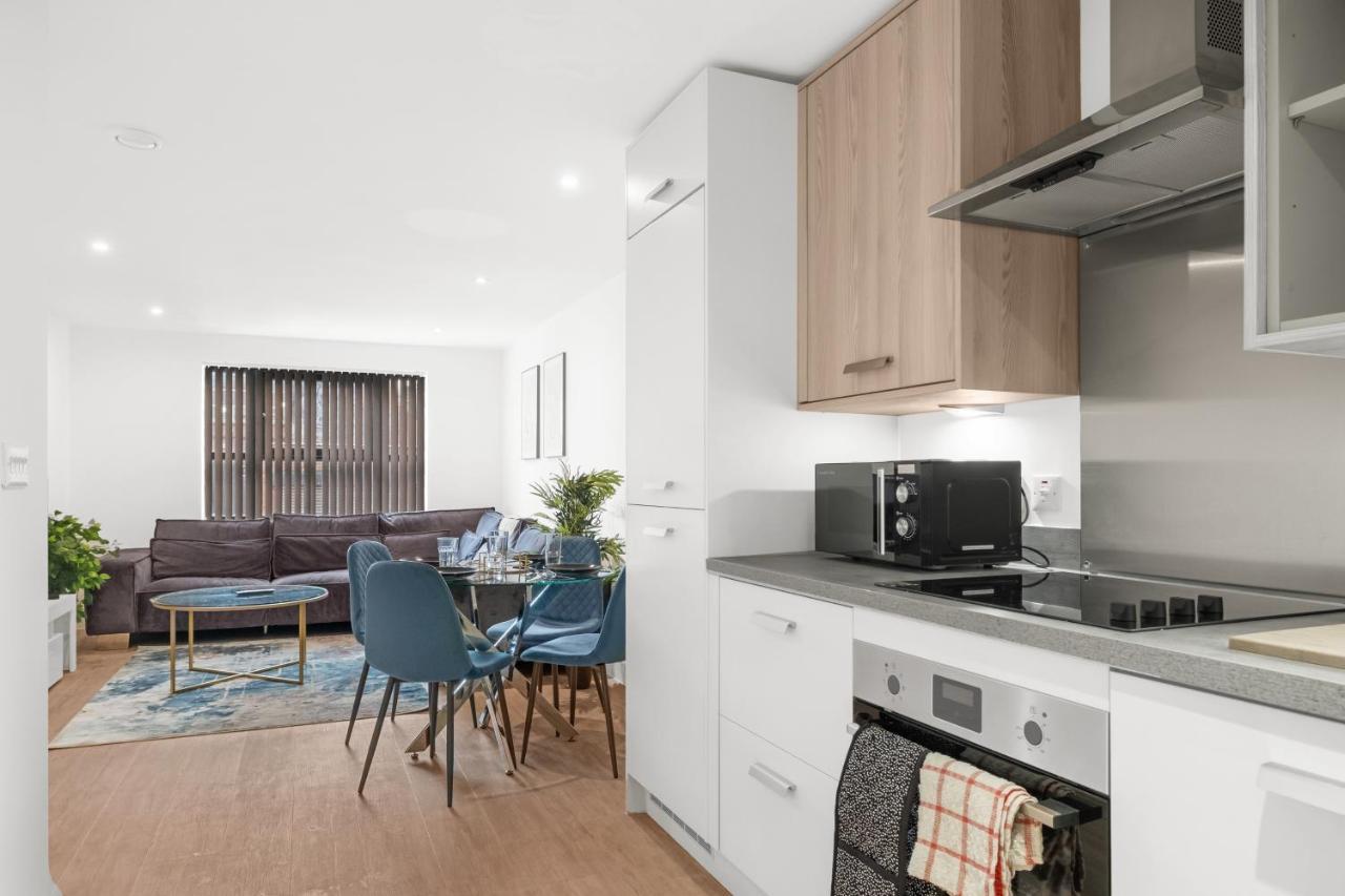 ברמינגהאם Ebra Stays - Choice Of 2 Or 3 Individual Beds - Luxury New Build Apartment ✪ City Centre, Digbeth ✓ Smart Tv'S & Large Corner Sofa - מראה חיצוני תמונה