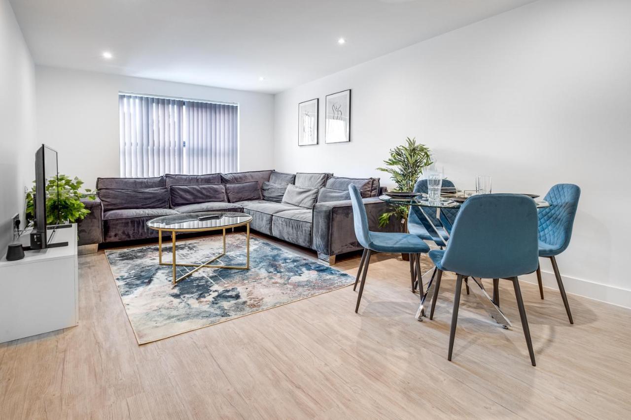 ברמינגהאם Ebra Stays - Choice Of 2 Or 3 Individual Beds - Luxury New Build Apartment ✪ City Centre, Digbeth ✓ Smart Tv'S & Large Corner Sofa - מראה חיצוני תמונה