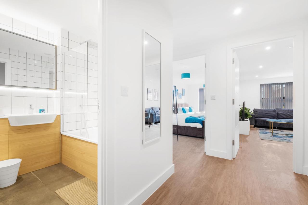 ברמינגהאם Ebra Stays - Choice Of 2 Or 3 Individual Beds - Luxury New Build Apartment ✪ City Centre, Digbeth ✓ Smart Tv'S & Large Corner Sofa - מראה חיצוני תמונה